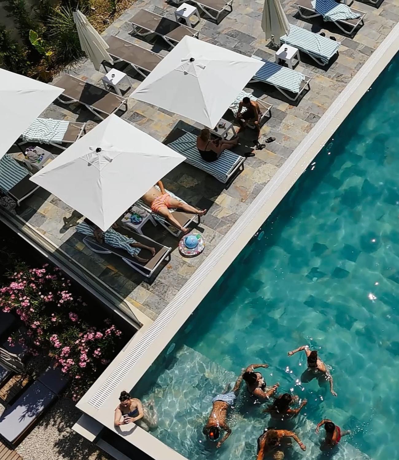 Hotel Dukes Albania Radhimë Exteriér fotografie